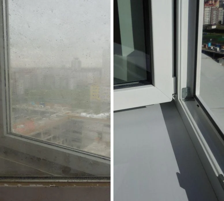 Мытьё окон в квартире